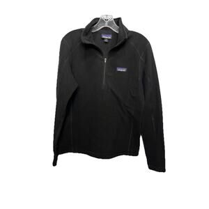 Patagonia Women’s XS Black Fleece 1/4 Zip Pullover